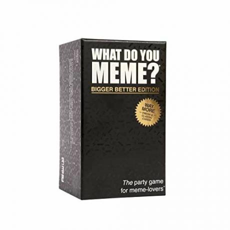 מה אתה עושה Meme? מהדורה גדולה יותר