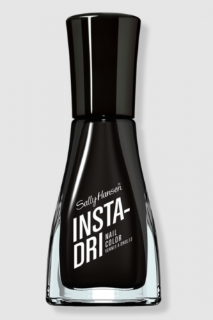 Color de uñas Sally Hansen Insta Dri en negro a negro