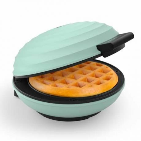 Mini máquina de fazer waffles, portátil de 4 polegadas