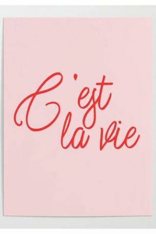 Plakát C'est la Vie