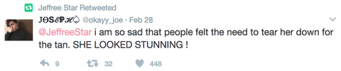 A Jeffree Star Cosmetics -et azzal vádolják, hogy fekete arcot vetett Nikita Dragun modellre