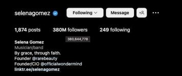 Selena Gomez onttroont Kylie Jenner als Instagram's meest gevolgde vrouw