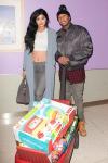 Kylie Jenner e Tyga visitano l'ospedale pediatrico