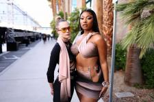 Megan Thee Stallion Crops Cara Delevingne Out of BBMAs Photo