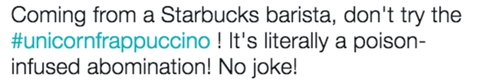 Starbucks Baristas мразят еднорога Frappuccino и техните приказки са смешни
