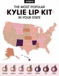 Den mest populära Kylie Lip Kit Shade i ditt tillstånd