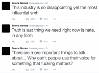 Selena Gomez se během turné Revival cítí „neautentická“ a „stagnující“