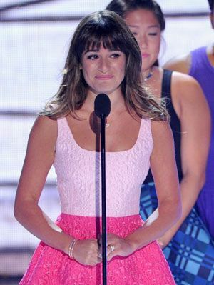 Lea Michele Cory Tribute TCA 2013