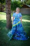 Suknia na studniówkę Van Gogh Starry Night — Julia Reidhead DIY Suknia na studniówkę