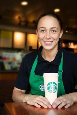 Starbucks-medewerker