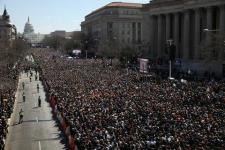 A March for Our Lives Rally a legnagyobb demonstráció Washington DC -ben