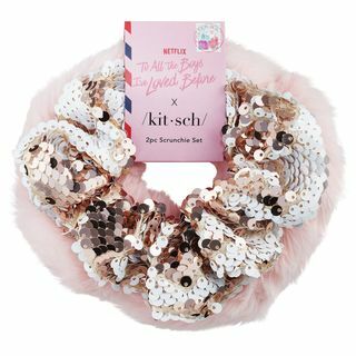 KITSCH x Netflix To All The Boys Scrunchie Set