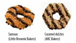 Girl Scout Cookies varierar efter region - Girl Scout Bakers tillverkade annorlunda av två bagare