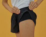 Estes shorts de ginástica para o período permitem que você treine sem um absorvente interno ou absorvente.
