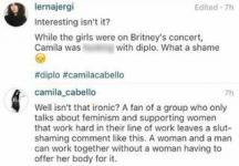 Camila Cabello atira de volta depois que os fãs a detonam por pular a viagem para Vegas com 5 horas para gravar com Diplo