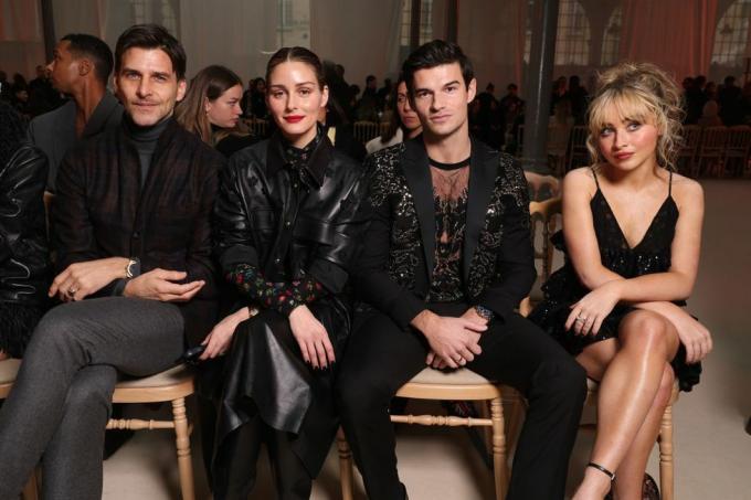 elie saab front row paris fashion week haute couture primavera estate 2023