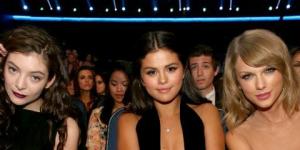 Selena Gomez และ Lorde ออกไปเที่ยวงาน American Music Awards 2014