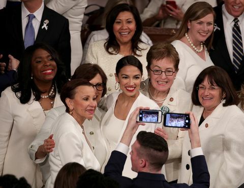 Il presidente Trump pronuncia il discorso sullo stato dell'Unione alla sessione congiunta del Congresso