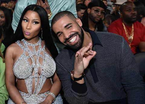 Las celebridades rechazaron a Drake Nicki Minaj
