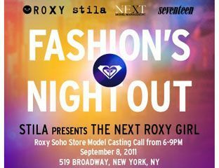 Roxy Fashion's Night Out