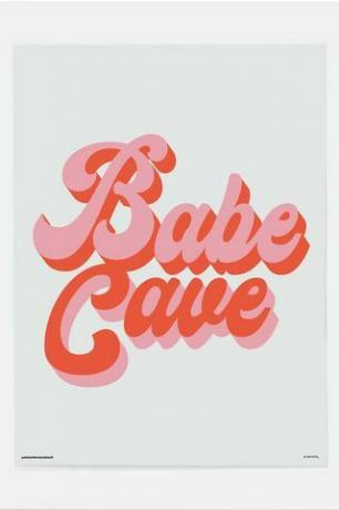 Babe Cave Print door Morgan Sevart