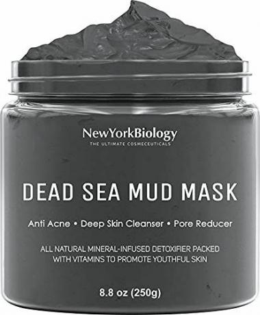 Maska iz blata Mrtvega morja 