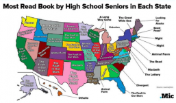 ყველაზე პოპულარული წიგნი თქვენს შტატში
