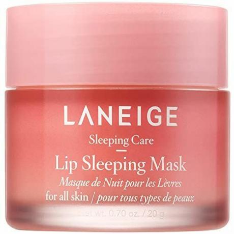 LANEIGE Lip Sleeping Mask: Ravitse ja kosteuttaa C-vitamiinia, antioksidantteja, 0,7 unssia.