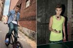 Justin Bieber Adidas NEO Foto's