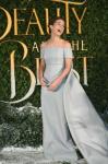 Emma Watson bærer Cinderella-lignende Emilia Wickstead-kjole ved London 'Beauty and the Beast' premieren