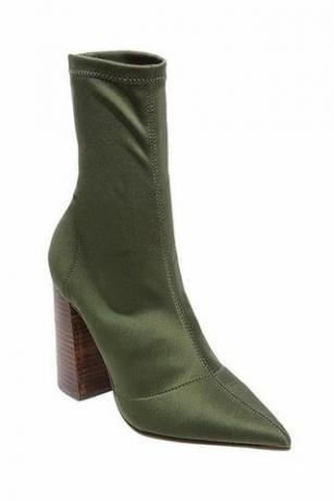 Armádní zelené ponožkové boty