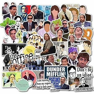 The Office Merchandise Stickers 50 Pz