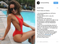إليكم لماذا كانت خلاصتك الكاملة على Instagram فتاة ترتدي ملابس السباحة الحمراء بالأمس