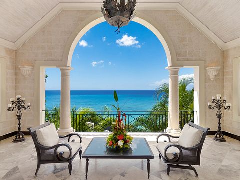 Barbadosas Bahamų įlanka pavasario namas atostogų namai Sarah Cameron išoriniai krantai 2 sezonas