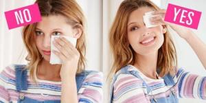 7 veidi, kā nepareizi izmantot sejas salvetes