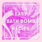 Eenvoudig doe-het-zelf-recept voor een badbom