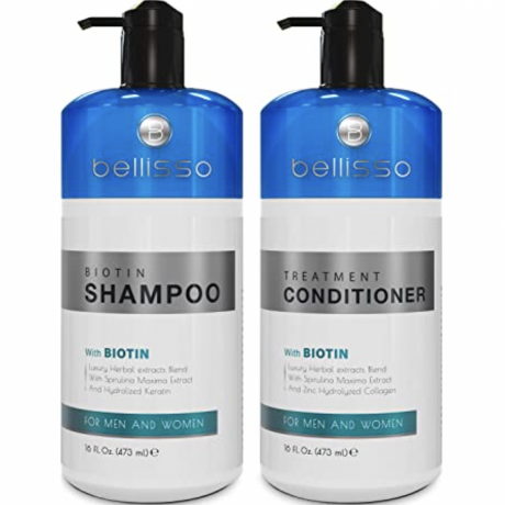 Conjunto de Shampoo e Condicionador Biotina para o Crescimento do Cabelo 