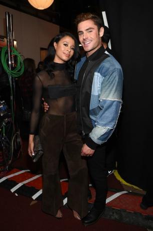 zac efron and sami miro 2016 MTV Movie Awards - Backstage And Audience