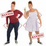 10 Aizliegts vs. Apstiprināti tērpi, kas parāda, cik patiesībā ir smieklīgi skolas ģērbšanās kodi