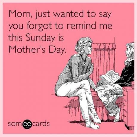 meme do cartão eletrônico do dia das mães