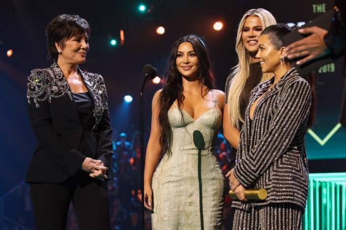 las kardashians en los premios people's choice 2019