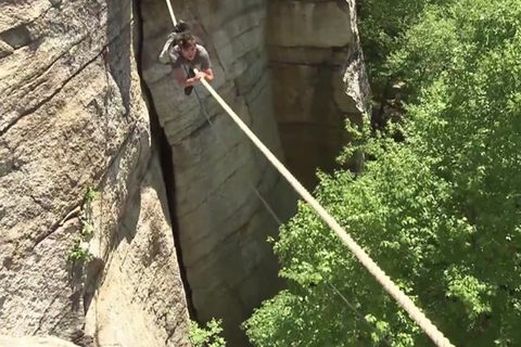 Канат, тунель, міст, розлом, вальдівійський помірний дощовий ліс, дренаж, 