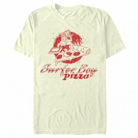 Stranger Things Surfer Boy Pizza Graphic marškinėliai