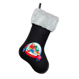 Снежен глобус чорап