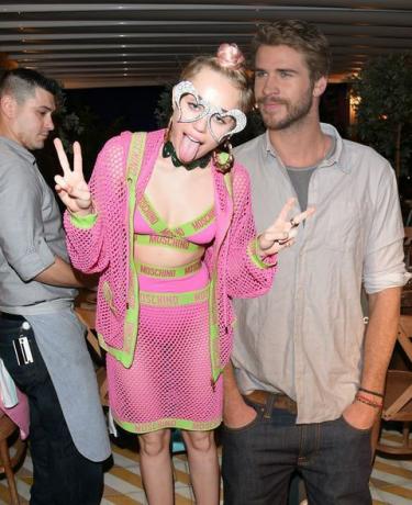 La cena di Miley Liam