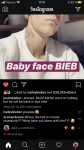 Hailey Baldwins reaksjon på Justin Bieber som barberer mustasjen