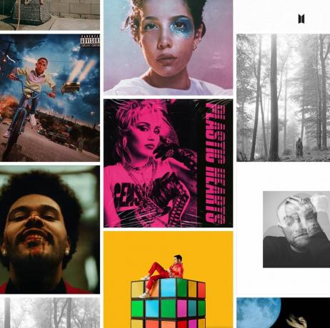 Diecisiete premios medios de comunicación mejores álbumes de 2020