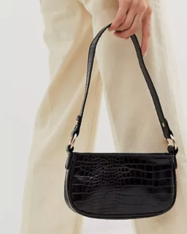 Bolsa de ombro Croc Effect 90s 