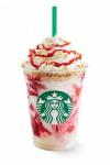 Starbucks eper sajttorta Frappucino