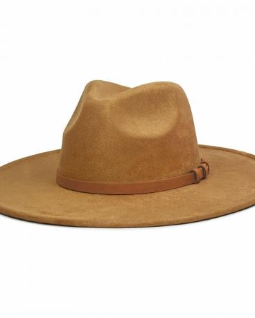 Plataus krašto Fedora skrybėlė